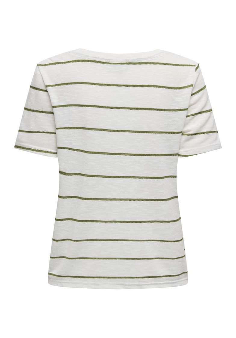 JDYEVE S/S STRIPE TOP