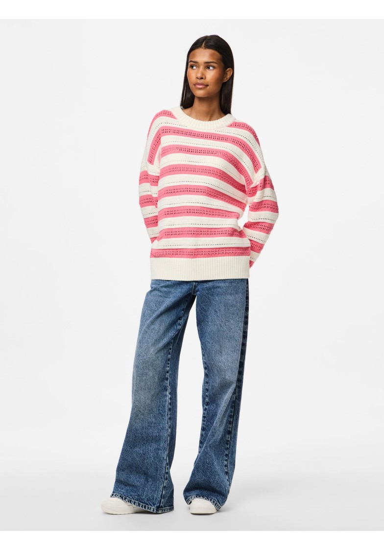 PCFANNI L/S O-NECK KNIT