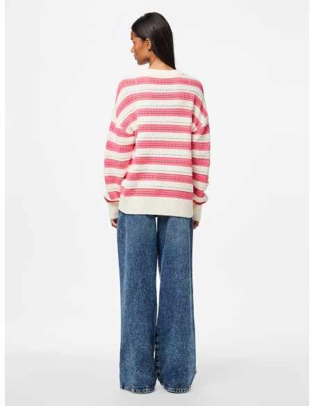 PCFANNI L/S O-NECK KNIT