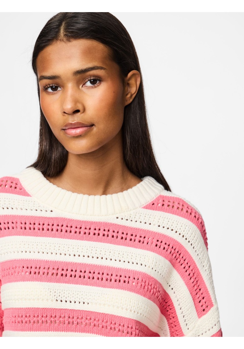 PCFANNI L/S O-NECK KNIT