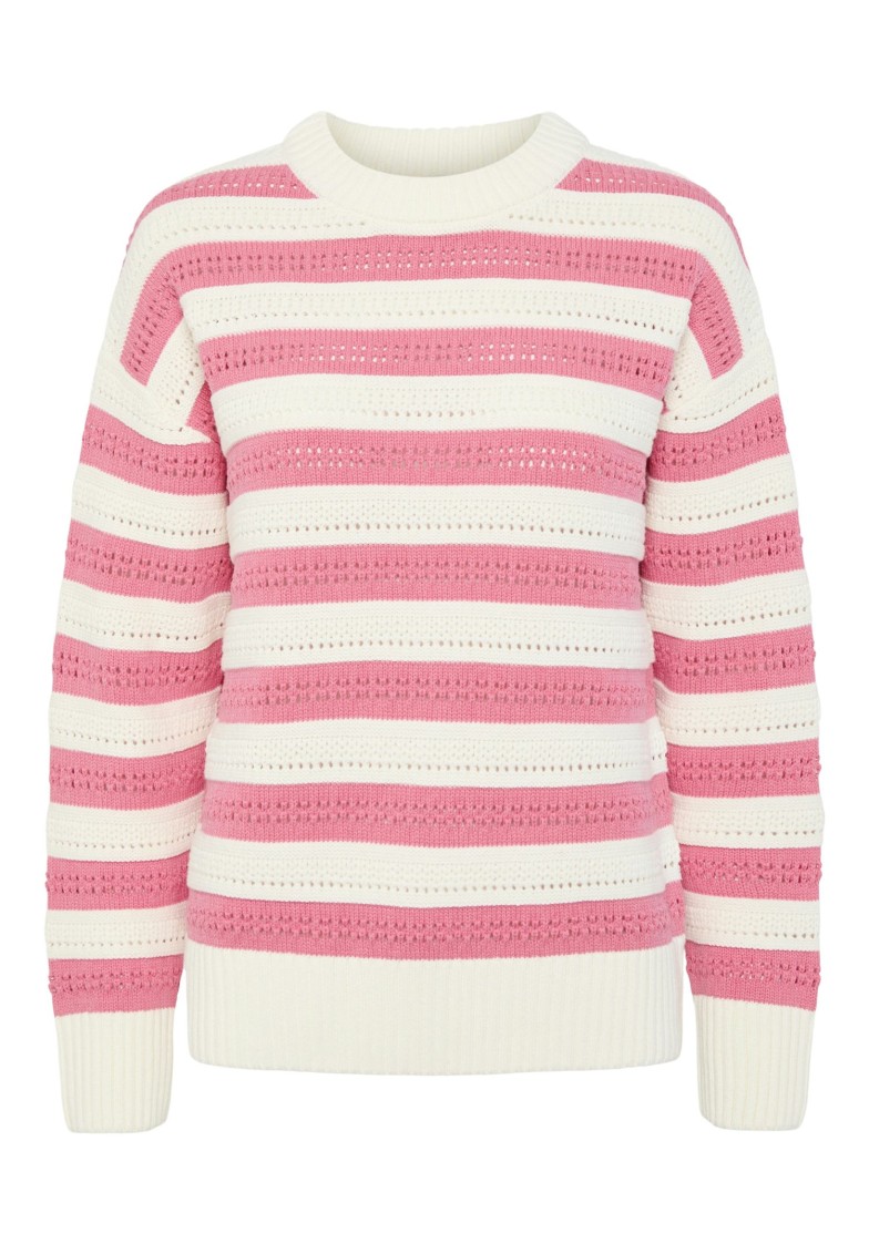 PCFANNI L/S O-NECK KNIT