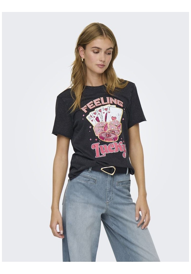 ONLLUCY S/S PRINT TOP