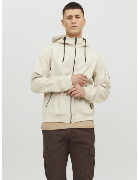JJEBASIC SOFTSHELL HOOD JACKET
