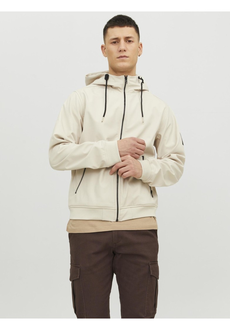 JJEBASIC SOFTSHELL HOOD JACKET