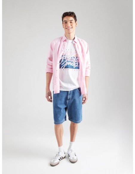 JJCOLTON PHOTEERINT TEE S/S O-NECK