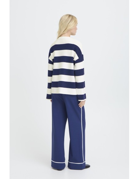 BYOTARI STRIPE KNIT L/S