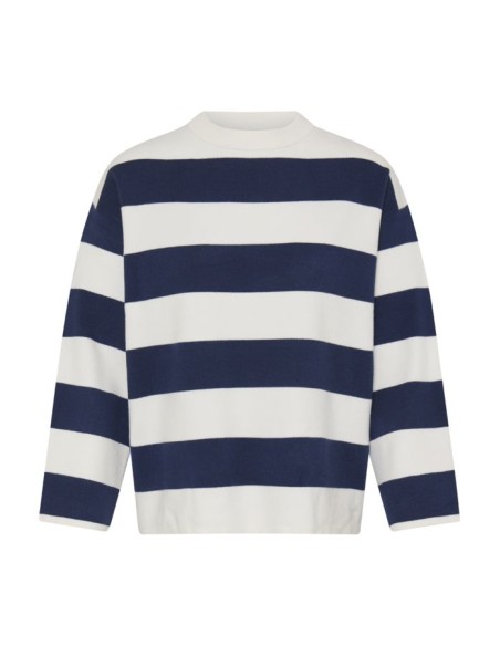 BYOTARI STRIPE KNIT L/S