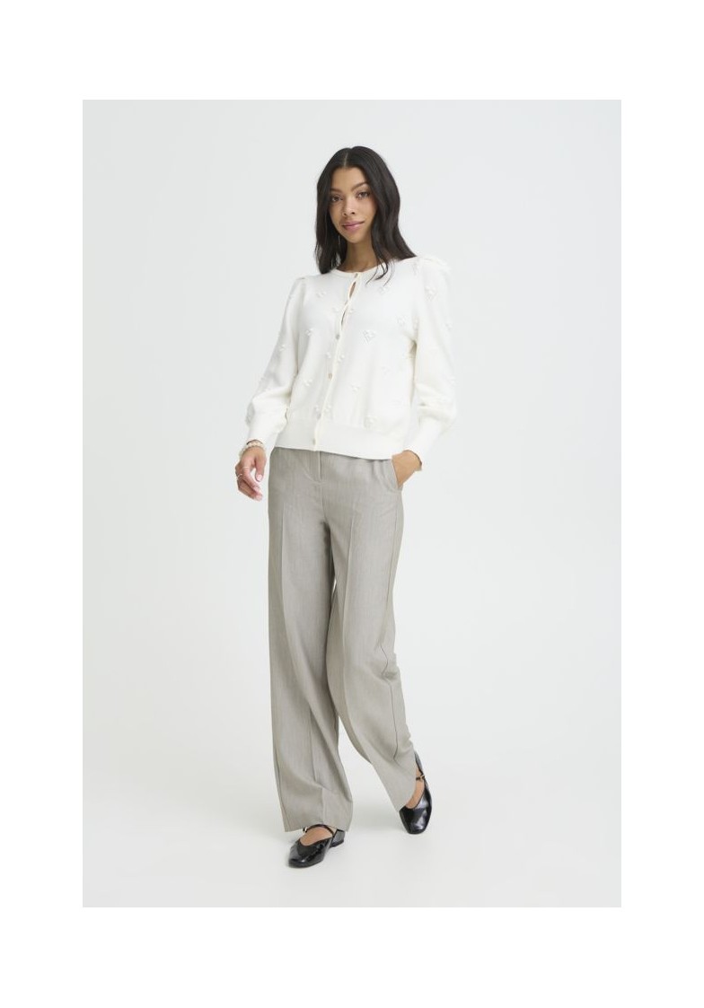 BYMANINA STRUCTURE CARDIGAN L/S