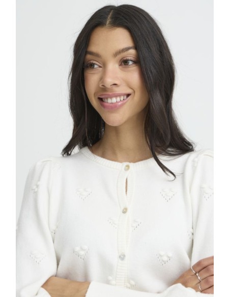 BYMANINA STRUCTURE CARDIGAN L/S