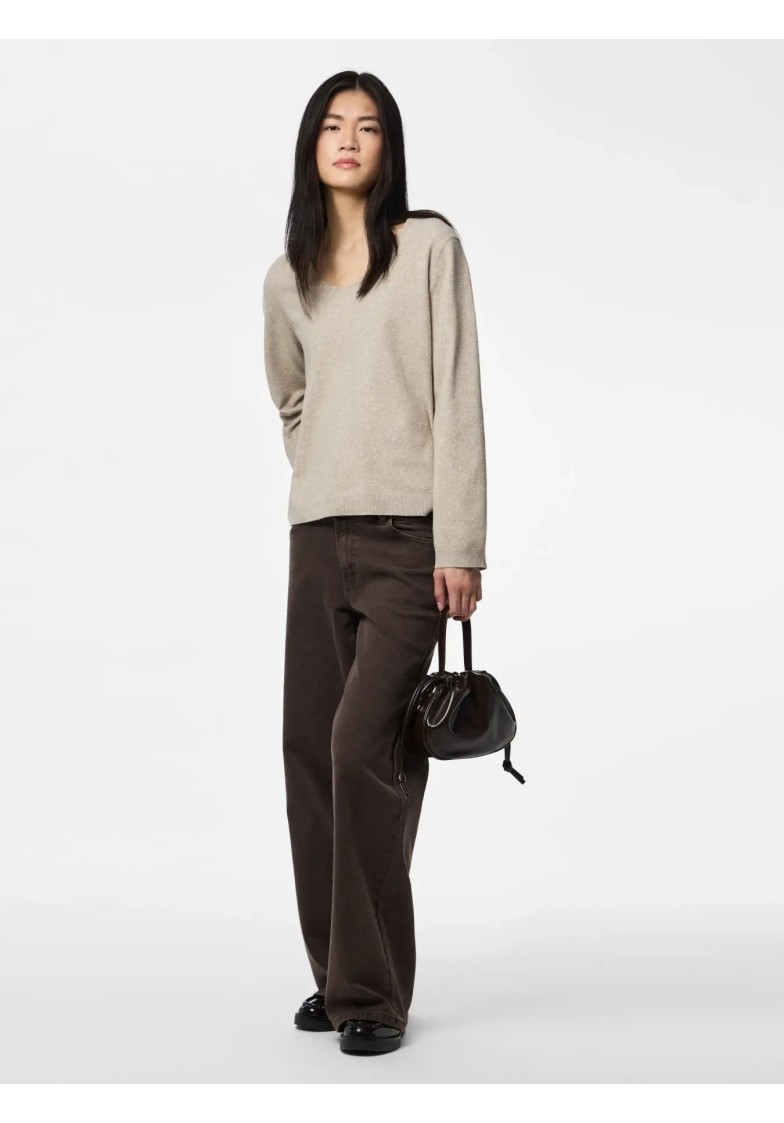 PCBREE L/S V-NECK KNIT