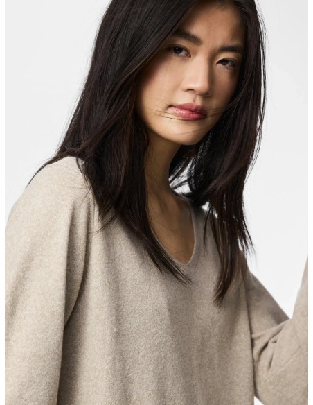 PCBREE L/S V-NECK KNIT