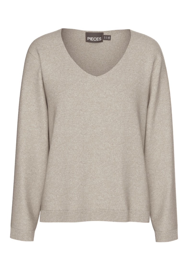 PCBREE L/S V-NECK KNIT