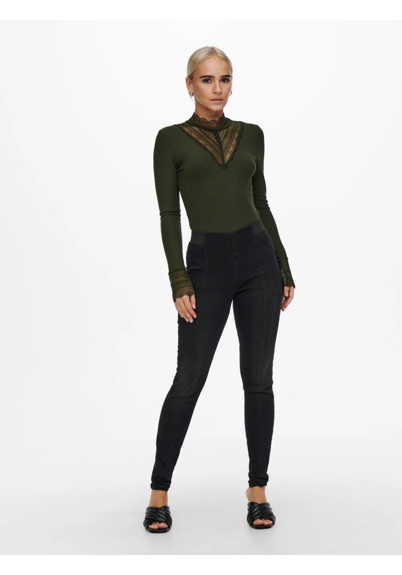 ONLTILDE L/S LACE TOP