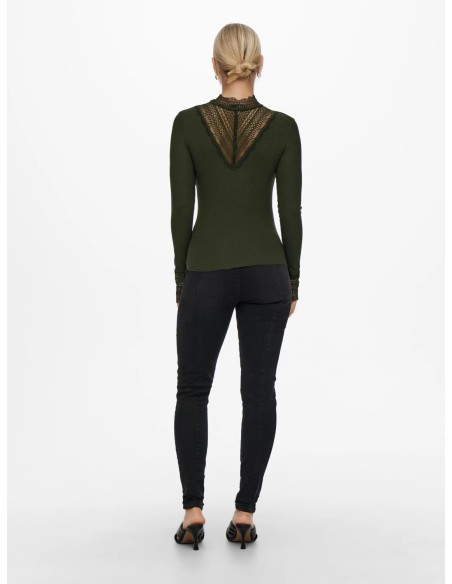 ONLTILDE L/S LACE TOP