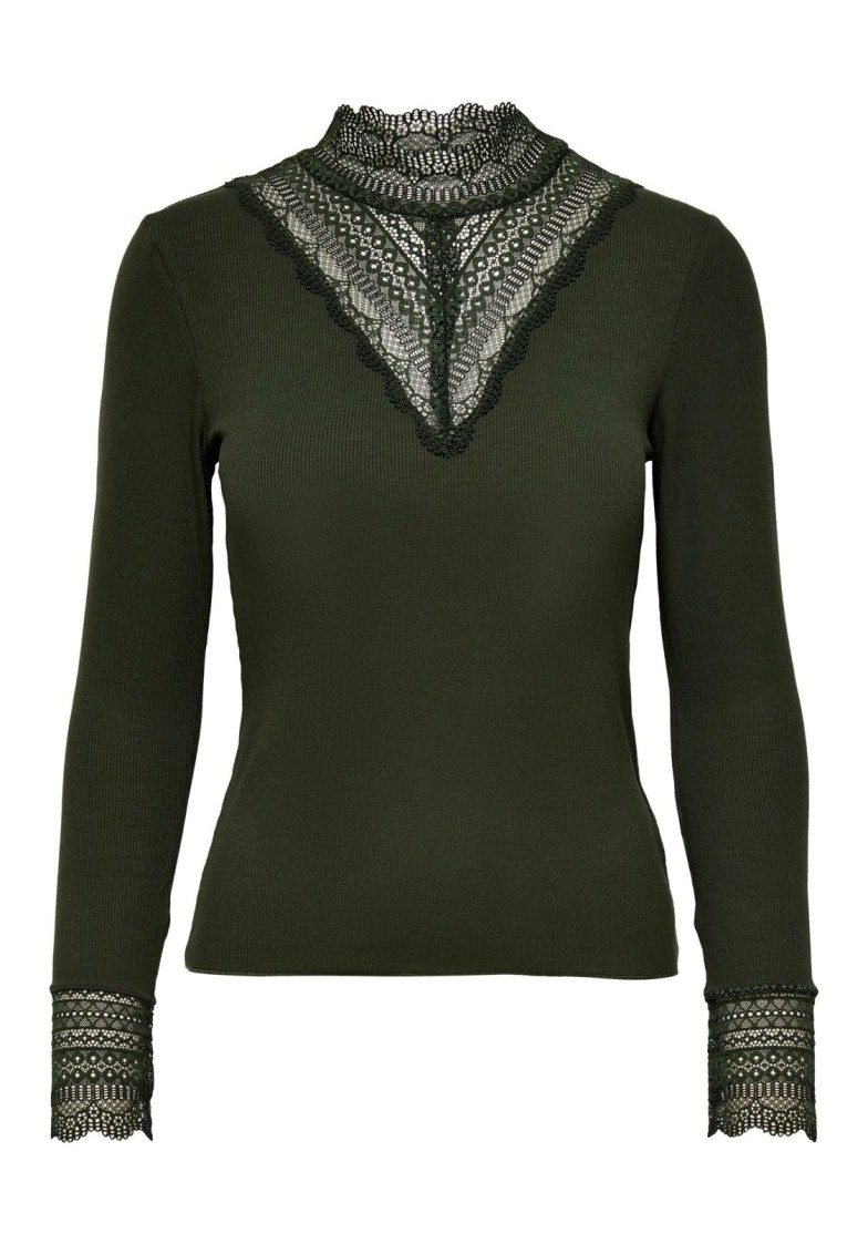 ONLTILDE L/S LACE TOP