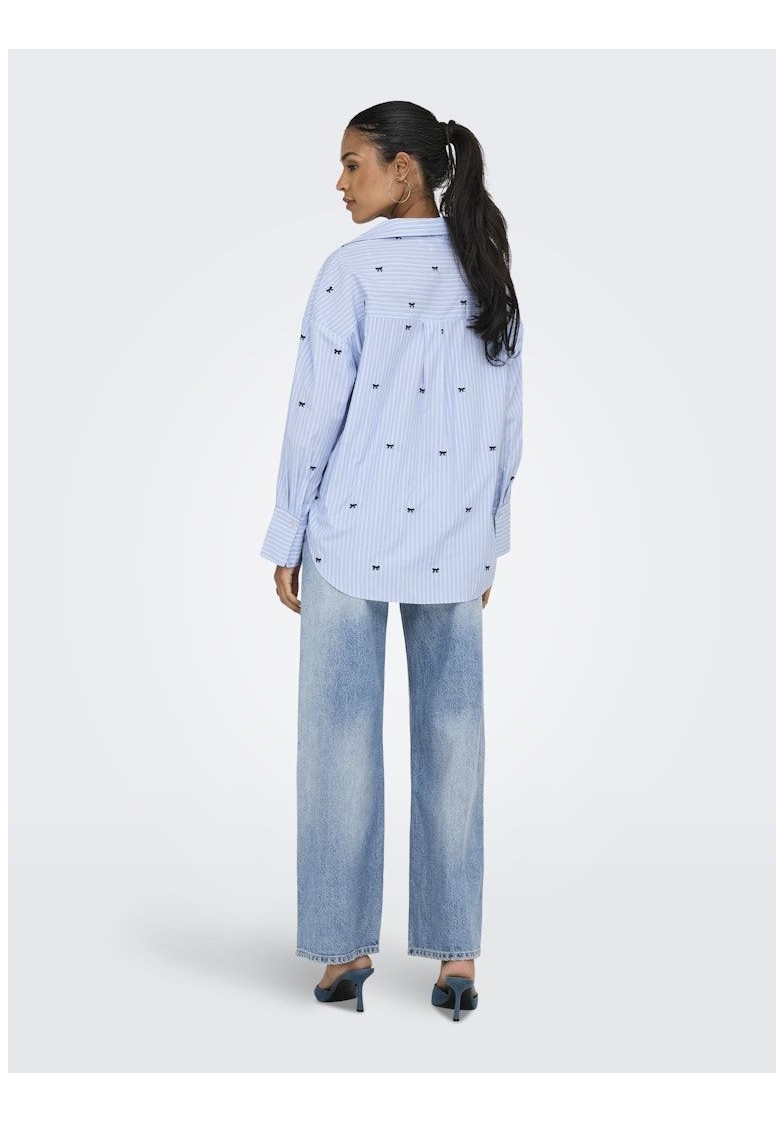 ONLOREGON ZEIDI L/S BOW SHIRT