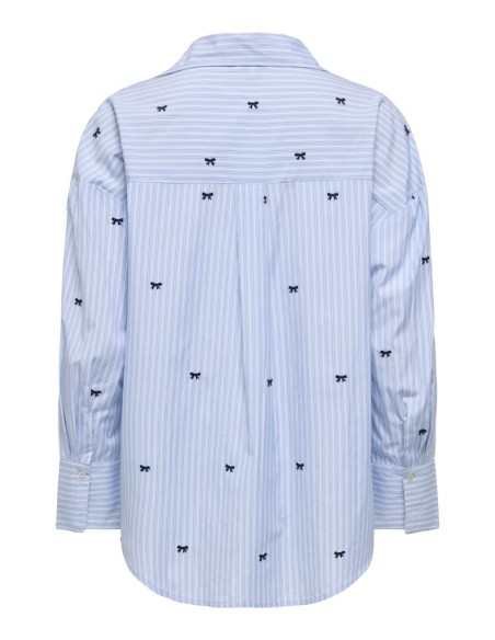 ONLOREGON ZEIDI L/S BOW SHIRT