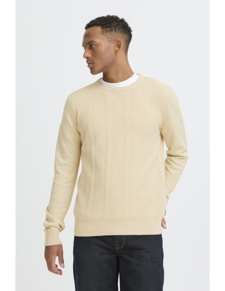 BHBARON O-NECK KNIT L/S