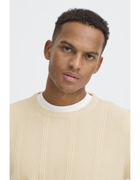 BHBARON O-NECK KNIT L/S