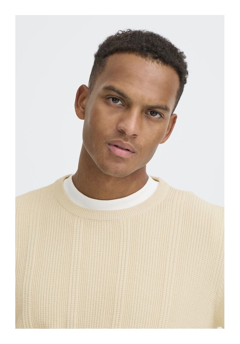 BHBARON O-NECK KNIT L/S