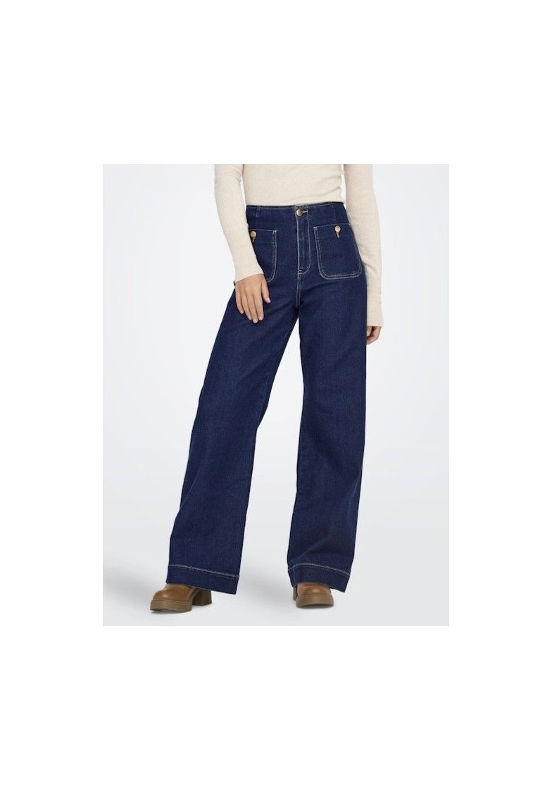 ONLMADELINE JEANS HW WD POCKET GUA113