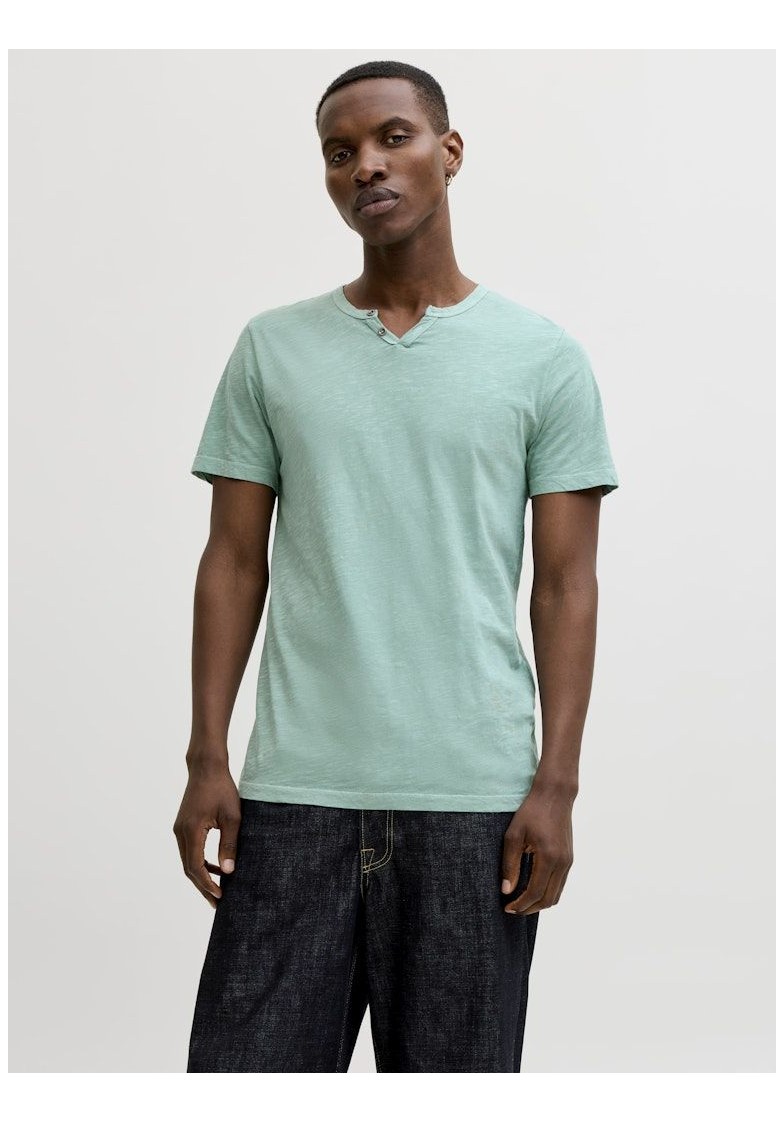 JJESPLIT NECK TEE S/S