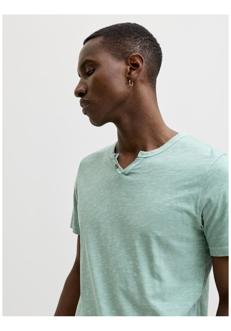 JJESPLIT NECK TEE S/S