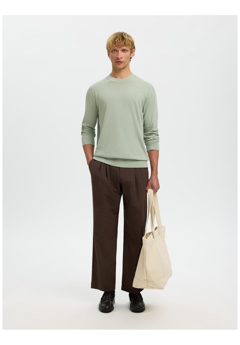 SLHTORINO L/S O-NECK KNIT