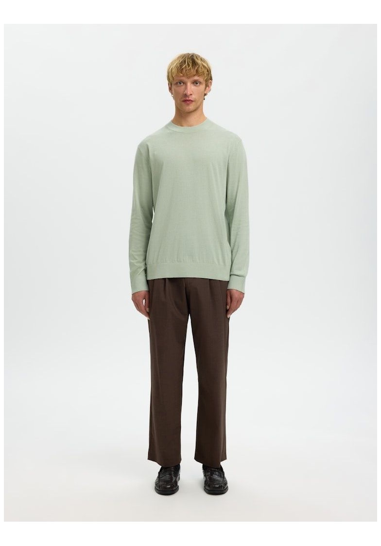 SLHTORINO L/S O-NECK KNIT