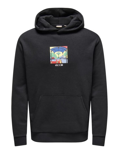ONSCERES POSTCARDSWEAT HOOD