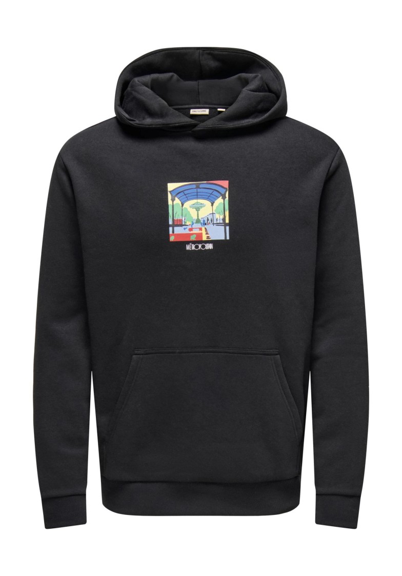 ONSCERES POSTCARDSWEAT HOOD