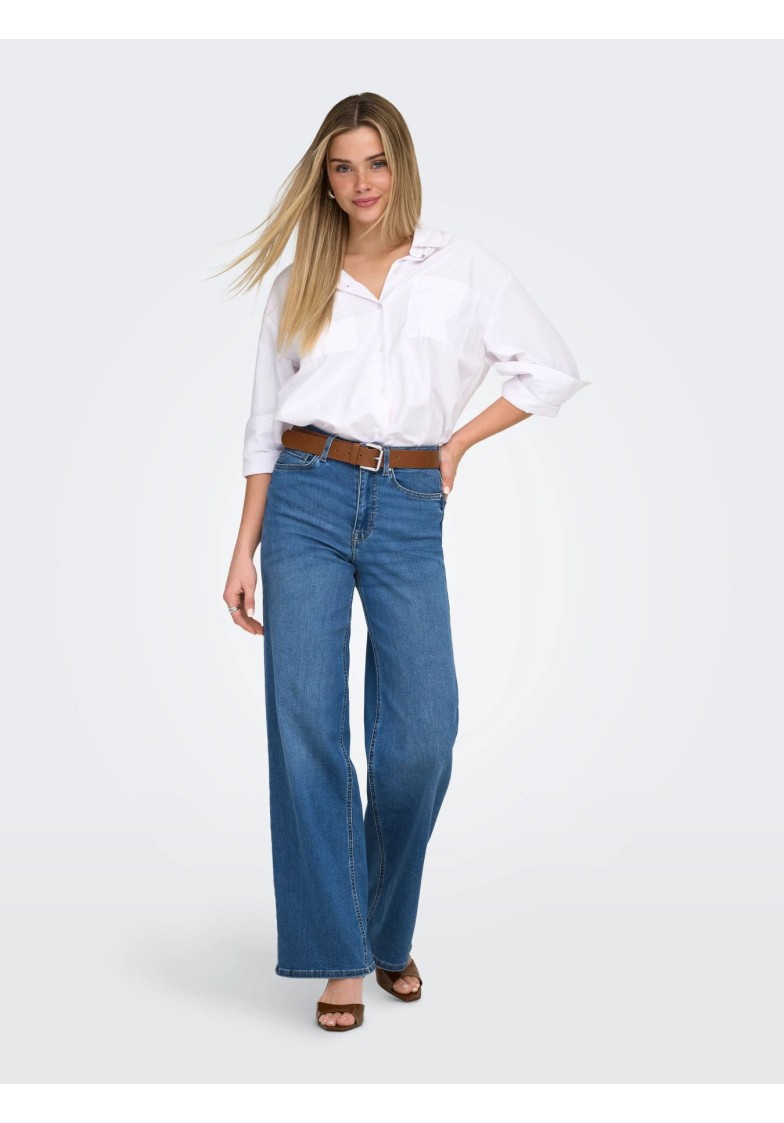 ONLMADISON BLUSH HW WIDE CRO372 JEANS