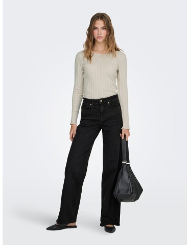 ONLMADISON BLUSH HW WIDE CRO099 JEANS 2