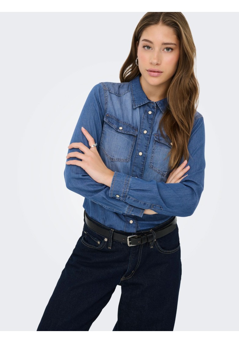 ONLALEXA L/S DENIM SHIRT