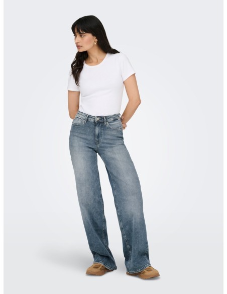 ONLMADISON BLUSH HW WIDE REA570