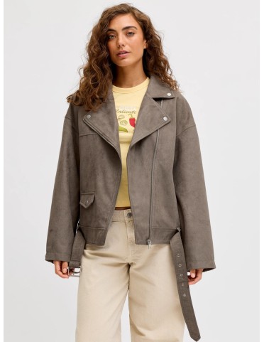 JXFRIDA ROCKY BRUSHED BIKER JACKET