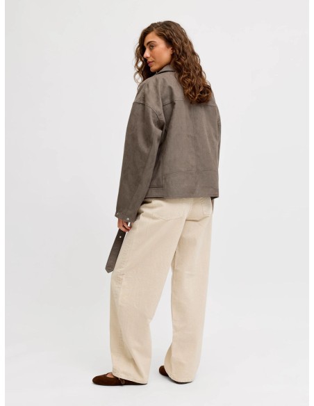 JXFRIDA ROCKY BRUSHED BIKER JACKET