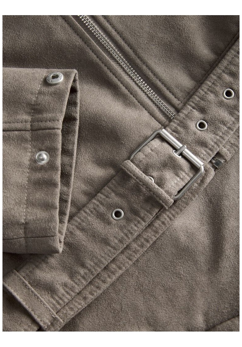 JXFRIDA ROCKY BRUSHED BIKER JACKET