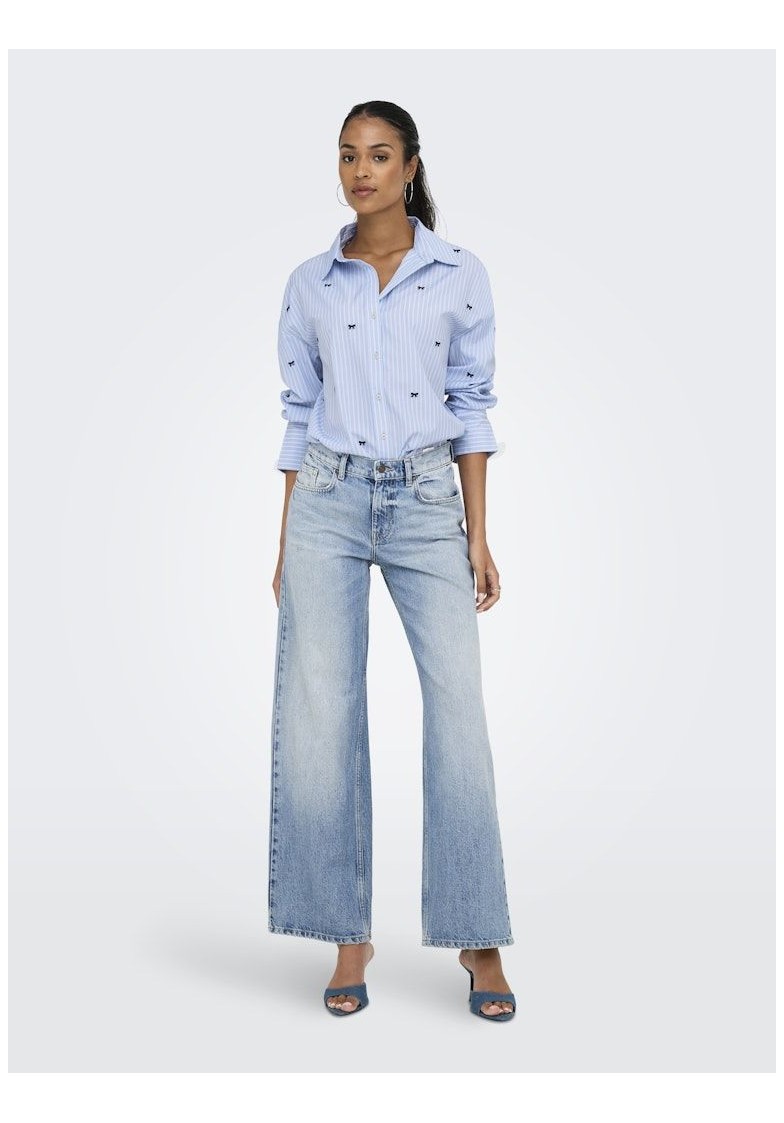 ONLOREGON ZEIDI L/S BOW SHIRT