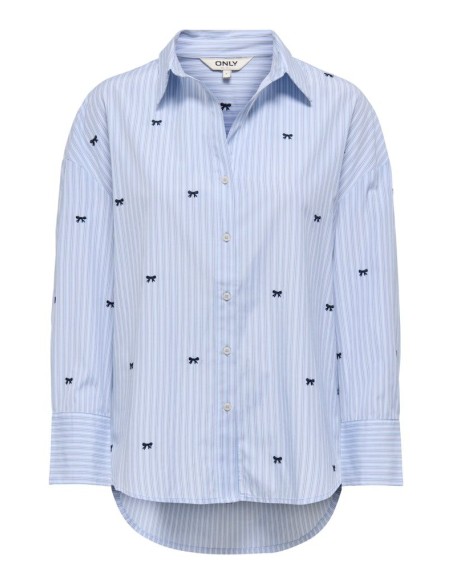 ONLOREGON ZEIDI L/S BOW SHIRT