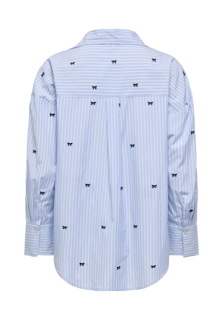 ONLOREGON ZEIDI L/S BOW SHIRT