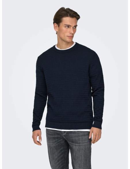 ONSBERRY L/S O-NECK KNIT