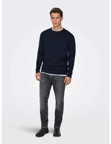 ONSBERRY L/S O-NECK KNIT