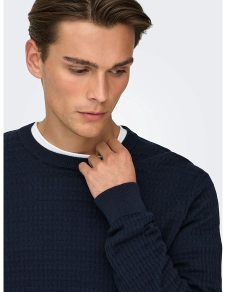 ONSBERRY L/S O-NECK KNIT