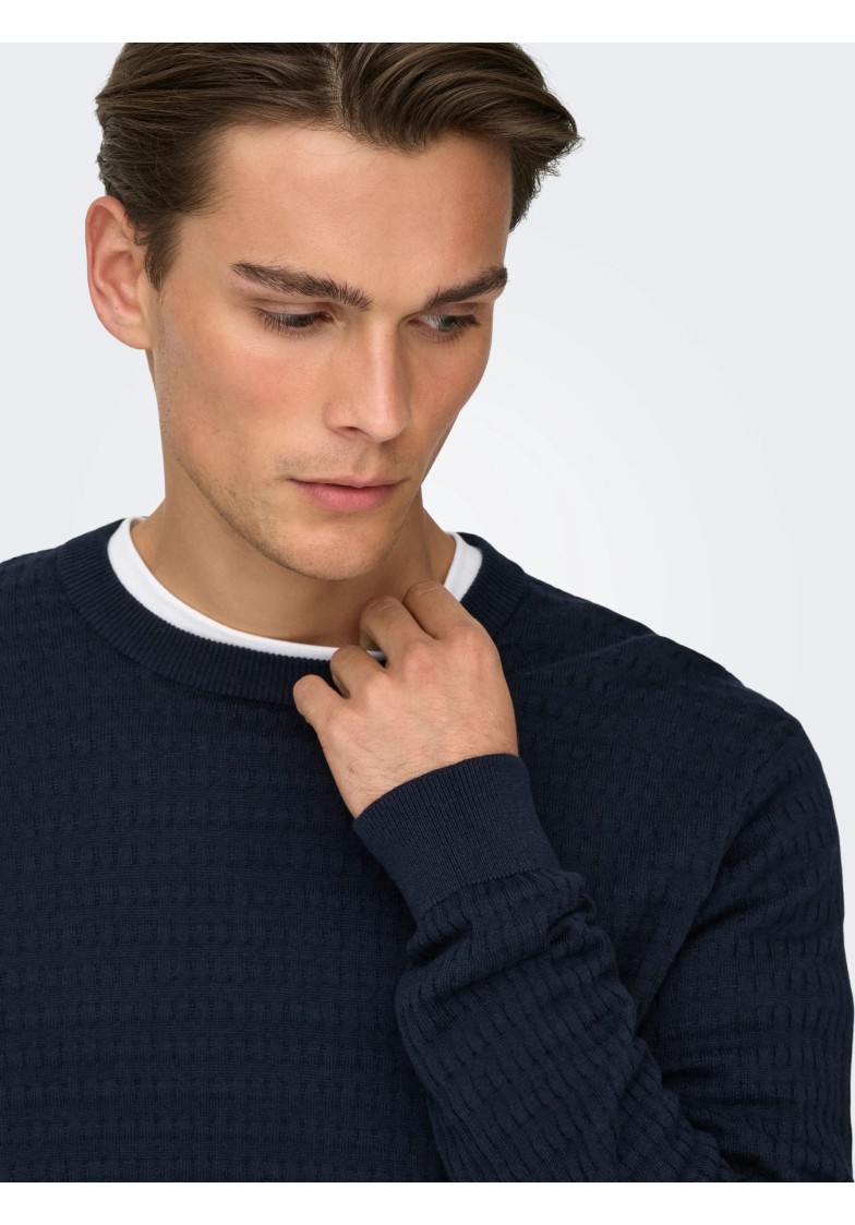 ONSBERRY L/S O-NECK KNIT