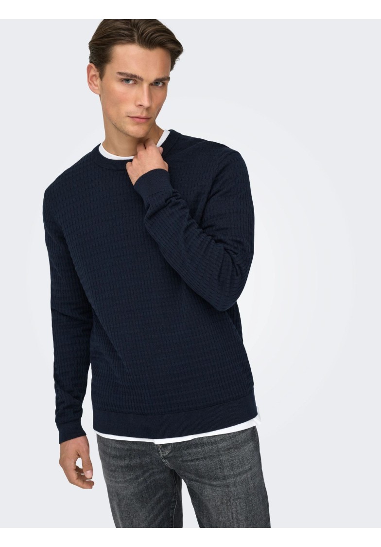 ONSBERRY L/S O-NECK KNIT