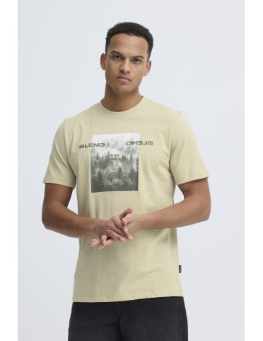 BHKEAN PHOTOPRINT TEE S/S