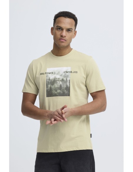 BHKEAN PHOTOPRINT TEE S/S