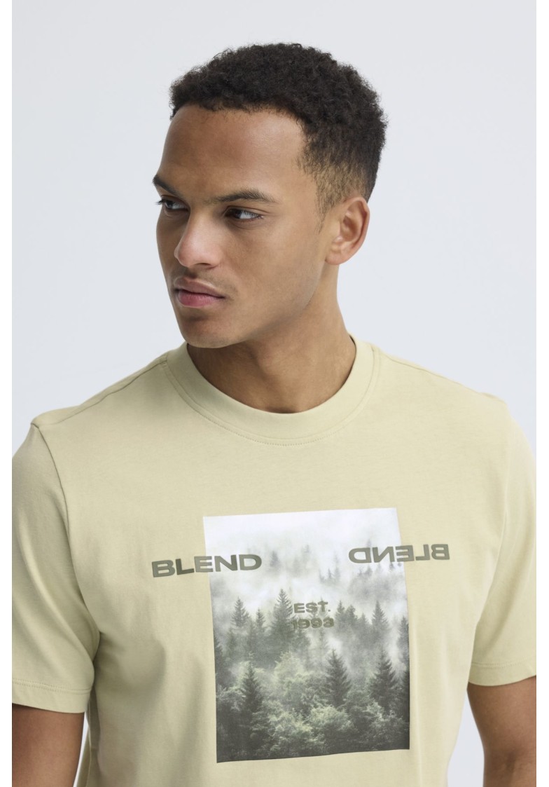 BHKEAN PHOTOPRINT TEE S/S