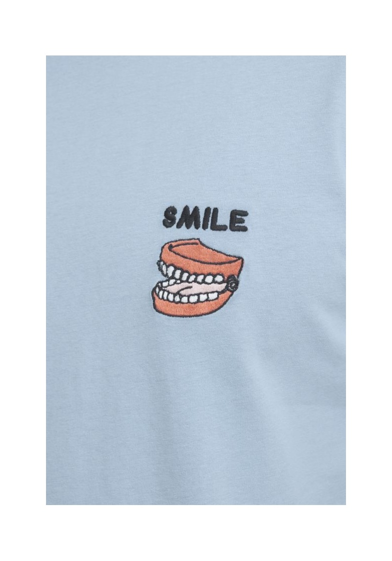 BHKASH FUNNY EMB TEE S/S